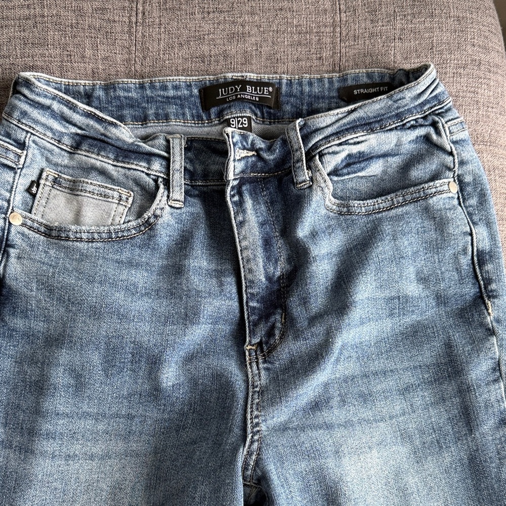 Judy Blue Light Wash Denim Jeans 9/29